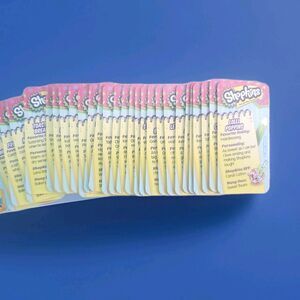Shopkins Shopping Cart Sprint Game Replacement Pieces- 28 Friend Cards